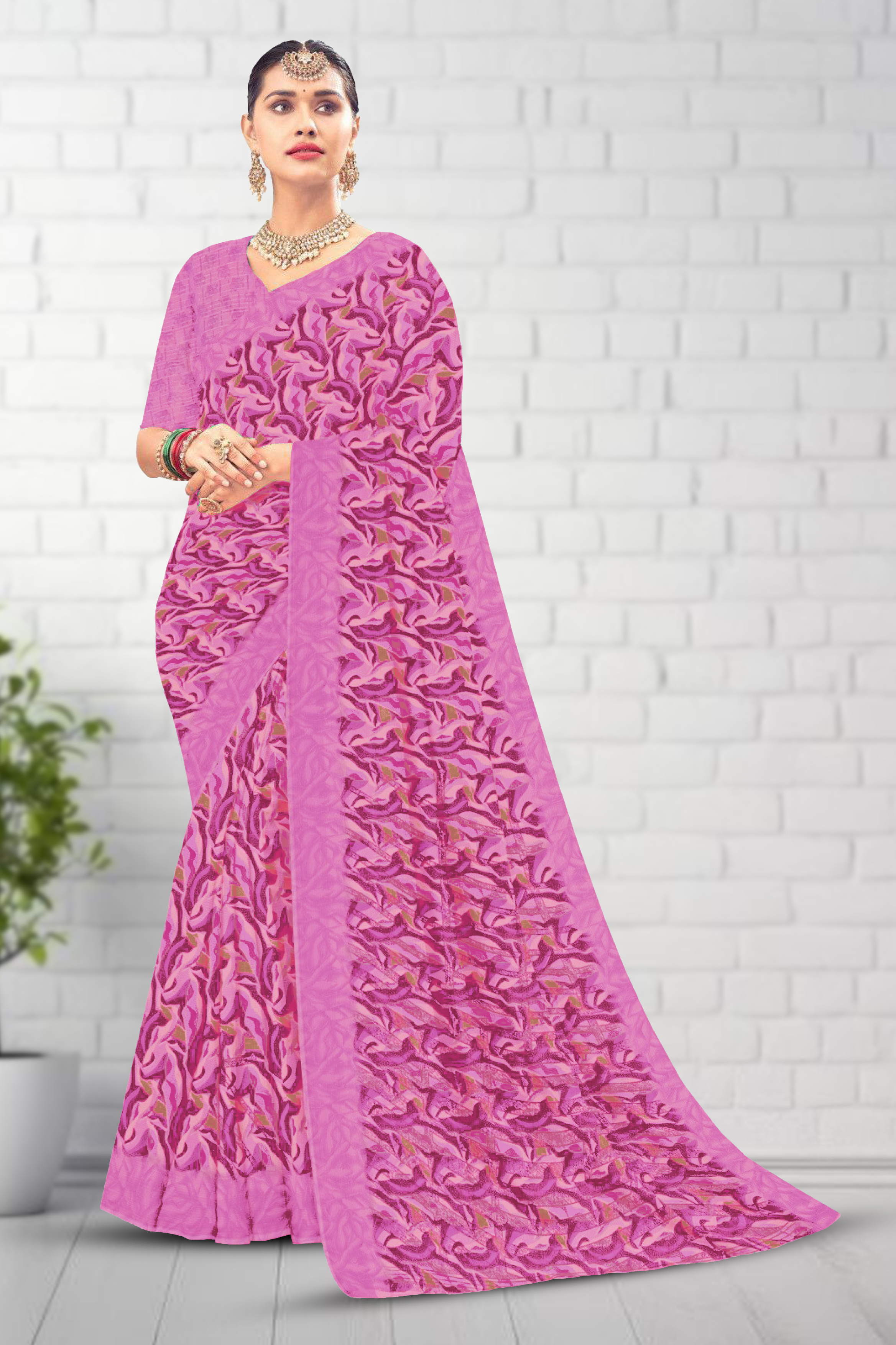 Banarasi Saree Mahogany Maroon Banarasi Saree saree online